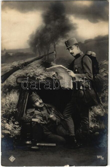 1916 WWI Austro-Hungarian K.u.K. military, soldiers
