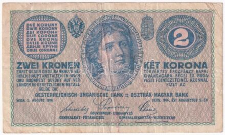 1914. 2K 'C' sorszámjel T:III Adamo K5/2