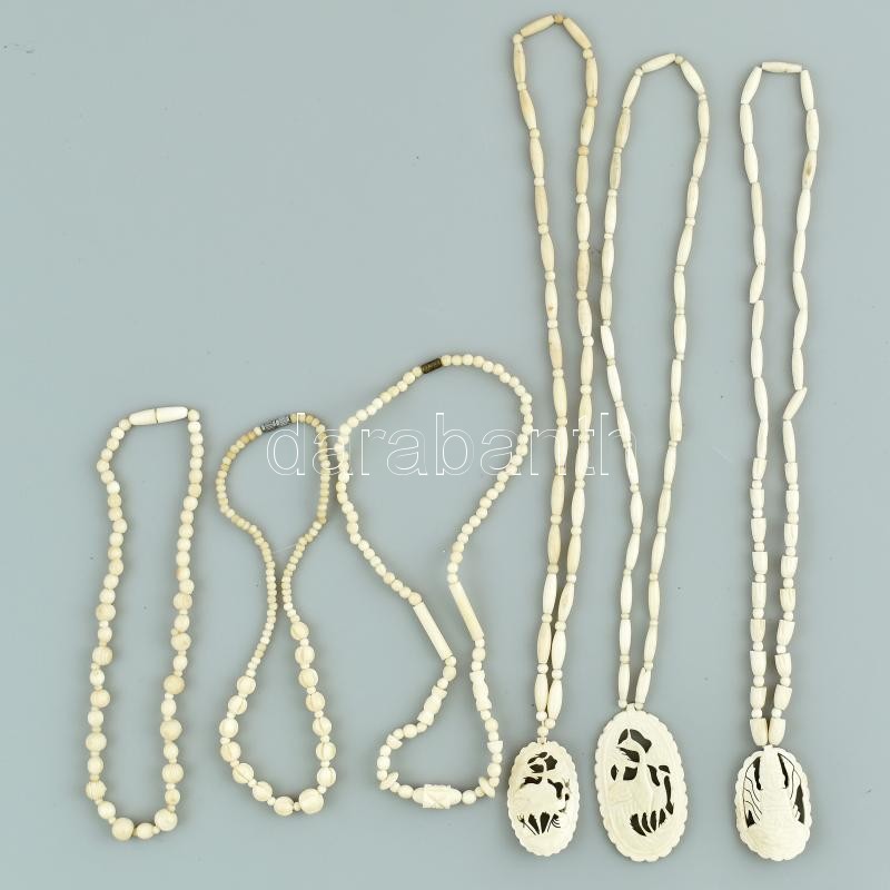 Vegyes csont nyakláncok.