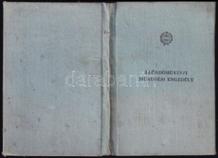 1969 Előadóművészi igazolvány