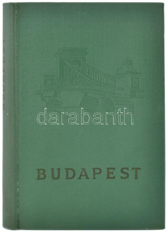 Budapest. Szerk.: Vitéz András, Pap Miklós. Panoráma. Bp., 1961, Műszaki. Fekete-fehér és színes képanyaggal. Kiadói egészvászon-kötés. - Image 2