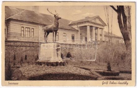 Szarvas, Gróf Bolza kastély. leporellolap