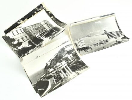cca 1960 16 db MTI Fotó Bulgária, Jugoszlávia, Barcelona, stb 18x13 cm