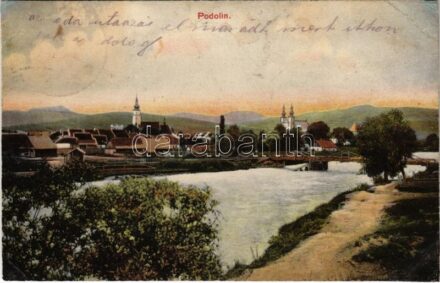 1916 Podolin, Podolínec (Szepes, Zips); Szankovszky felvétele és kiadása (r)