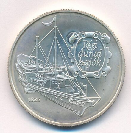 1993. 500Ft Ag 'Régi dunai hajók - Árpád' T:BU Adamo EM129