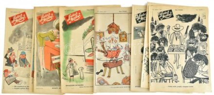 1965 A Ludas Matyi 10 lapszáma, helyenként kissé foltos lapokkal.