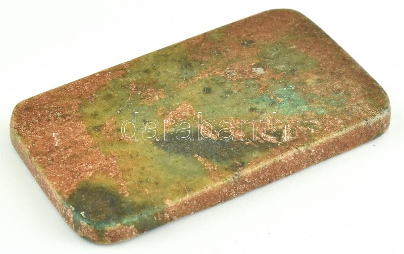 Jáde lap sárkány faragással, 5,5×9,5 cm - Image 3