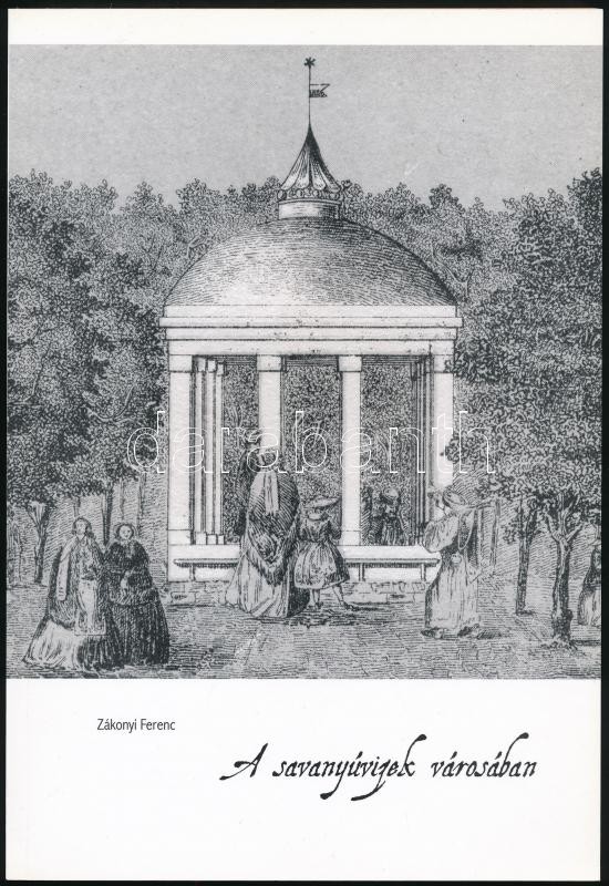 Zákonyi Ferenc: A savanyúvizek városában. Írások Balatonfüredről. Balatonfüred Városért Közalapítvány kiadványai 50. Balatonfüred, 2009, Balatonfüred Városért Közalapítvány. Fekete-fehér fotókkal. Kiadói papírkötésben.