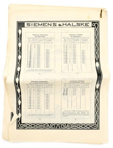 1897 Nachrichten von Siemens & Halske Aktiengesellschaft