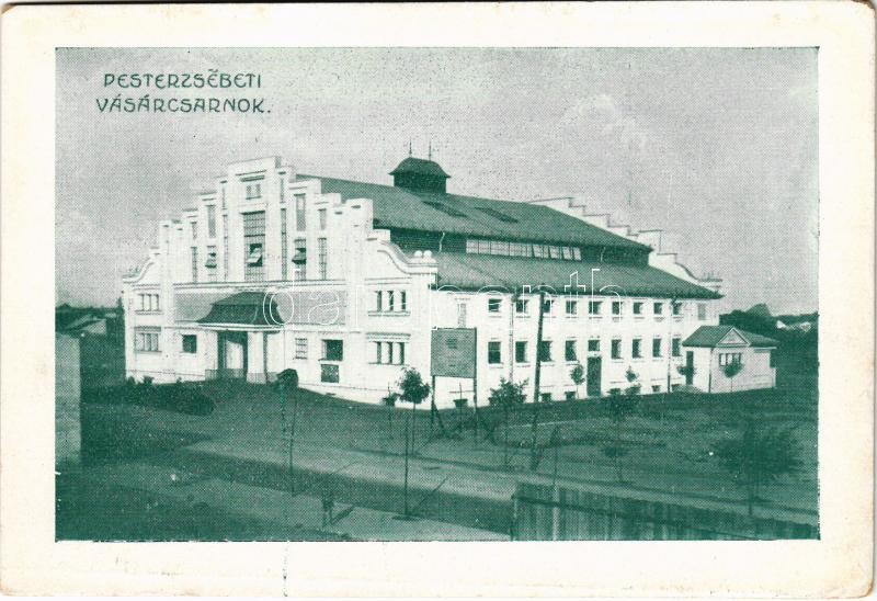 Budapest XX. Pestszenterzsébet, Pesterzsébet, Erzsébetfalva; Vásárcsarnok (EK)