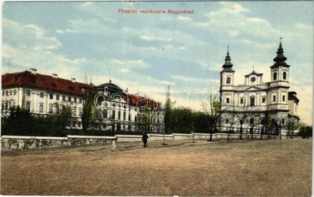 Nagyvárad, Oradea; Püspöki rezidencia. Vidor Manó kiadása / bishop's residence, palace