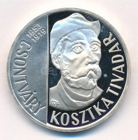 1977. 200Ft Ag 'Festők II. - Csontváry' T:PP fo. Adamo EM52