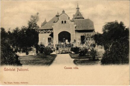 Palics, Palic; Connen villa / villa