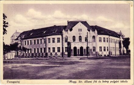 Dunapataj, Magy. kir. állami fiú és leány polgári iskola (EK)