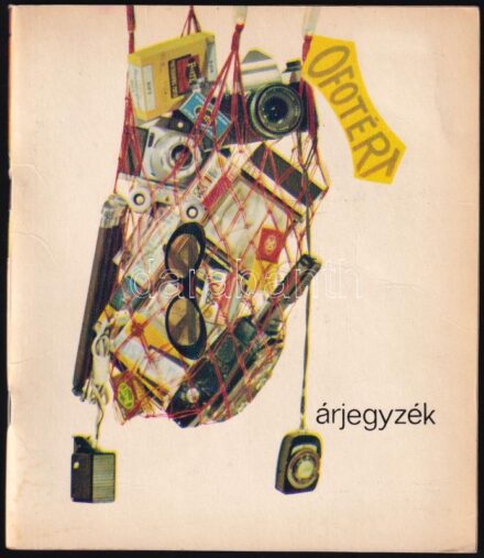 1969 OFOTÉRT árjegyzék, fényképezőgépek, diavetítők, tartozékok, stb.