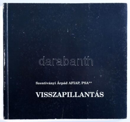 Szentiványi Árpád: Visszapillantás. Válogatás fél évszázad munkáiból. Kaposvár, 1996, szerzői magánkiadás. Számos fekete-fehér fotóval. Magyar, angol és német nyelven. Kiadói papírkötés, kissé kopott borítóval, az utolsó