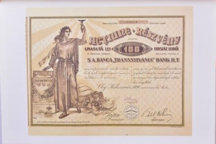 Mátray Kálmán: 100 történelmi értékpapír. Budapest, Kiadó Kft.-'Blanket' GmbH Specimen Ltd., 1990. Műbőr kötésben, képekkel illusztrálva.