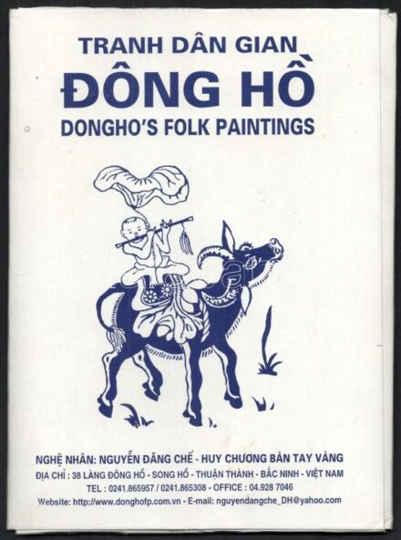 Dong Ho's Folk paintings. 10 db üdvözlőlap