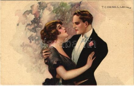Olasz művészlap / Italian art postcard. Proprieta artistica riservata 234-1. s: T. Corbella (EB)