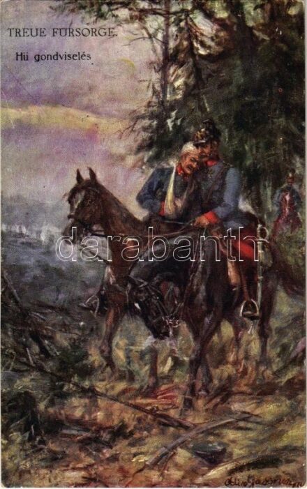 Hű gondviselés / Treue Fürsorge / WWI K.u.k. military art. B.K.W.I. 259-25. s: Gassner