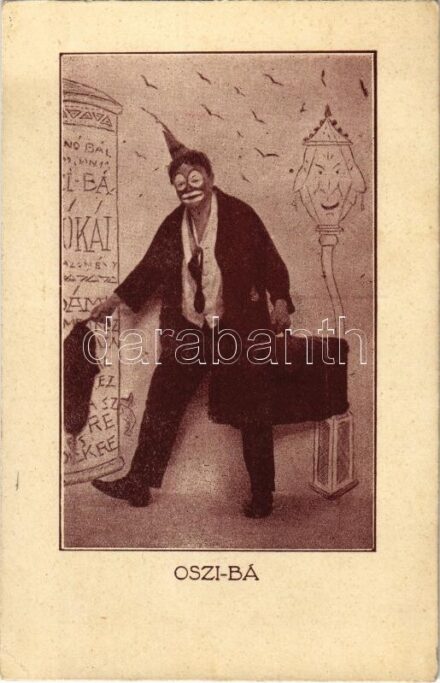 Oszi bá a bohóc / Circus artist, clown (EK)