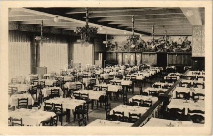 Hungaria Restaurant 'Spolarich' Königlich ungar. Staatskellerei. Berlin Budapester Str. 9. / Magyar étterem Berlinben / Hungarian restaurant in Berlin (EK)