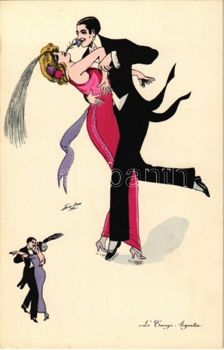 Le Tango Argentin. B.G. Paris 574. s: Xavier Sager