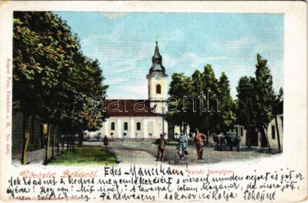 Békés, Görög keleti templom. August Frey kiaása