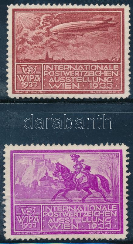 1933 WIPA 2 klf levélzáró