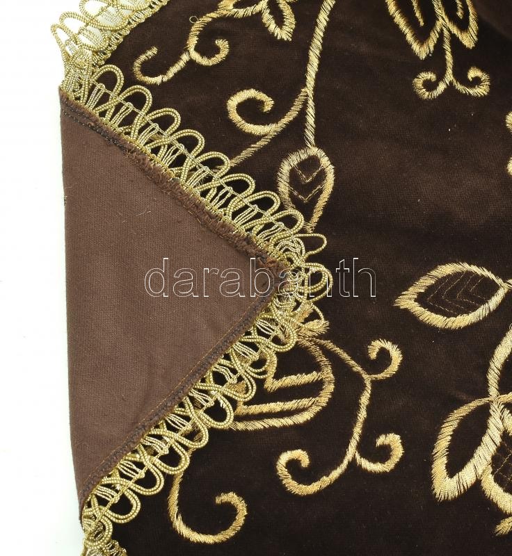 Bársony terítő + asztali futó, 2 db, jó állapotban - Image 2