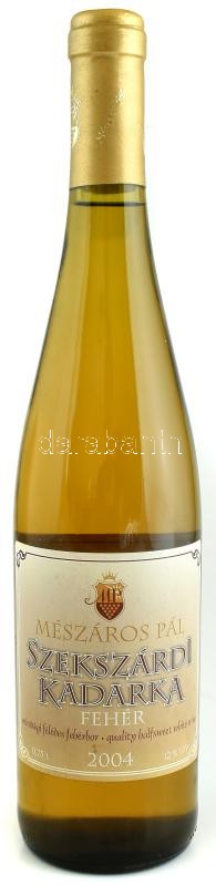 2004 Mészáros Pál szekszerdi kadarka bontatlan palack fehérbor