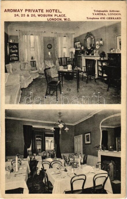 London, Ardmay Private Hotel, interior (EK)