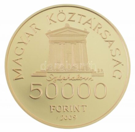 2009. 50.000Ft Au 'Kazinczy Ferenc születésének 250. évfordulója' (10g/0.986) T:PP Hungary 2009. 50.000 Forint Au '250th Anniversary of Birth of Ferenc Kazinczy' (10g/0.986) C:PP Adamo EM225