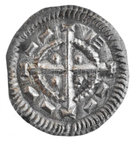 1131-1141. Denár Ag 'II. Béla' (0,31g) T:1,1- Hungary 1131-1141. Denar Ag 'Bela II' (0,31g) C:UNC,AU Huszár: 102., Unger I.: 53.