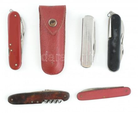 5 db klf bicska, zsebkés