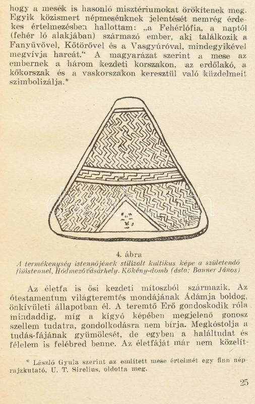 Andrássy Kurta János: A magyar nép szobrászata. I. kötet. (Unicus! ) Dr. Kádár Zoltán előszavával. Bp. 1944, ABC, 68+6 p.+ LXXVI (fekete-fehér képtáblák) t. Első kiadás! Kiadói kemény-kötés, kiadói foltos, kissé szakadt - Image 2