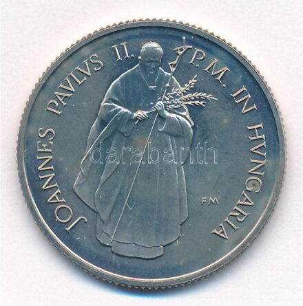 1991. 100Ft Cu-Ni 'II. János Pál pápa látogatása' T:BU Adamo EM119