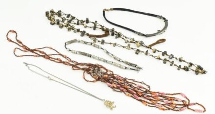 5 db bizsu nyaklánc