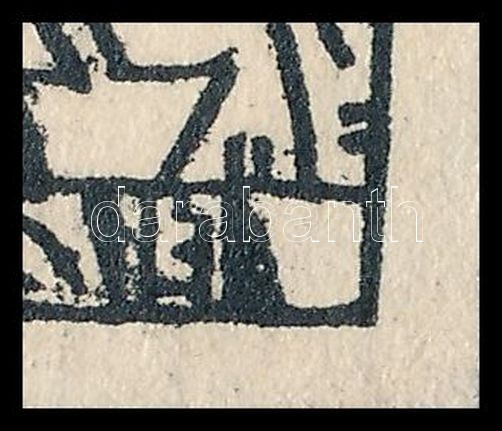 1908 Kozma Lajos (1884-1948): 'Sirató', klisé, papír kartonra kasírozva, jelzett a dúcon, 15x10 cm - Image 2