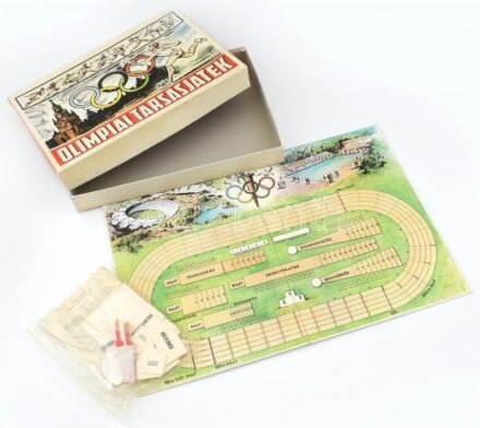 Olimpiai társasjáték retró játék