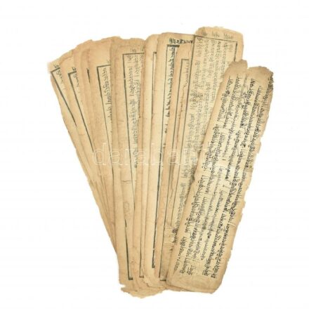 15 lap szanszkrit tibeti irat.