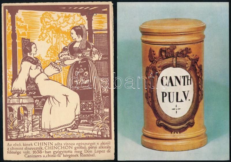 cca 1980 12 db gyógyszer reklám lap - Image 2