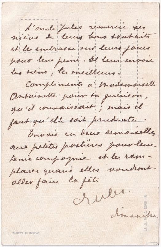 Bonnes année / New Year greeting. B.K.W.I. 3089-6. s: Mela Koehler (EK) - Image 2