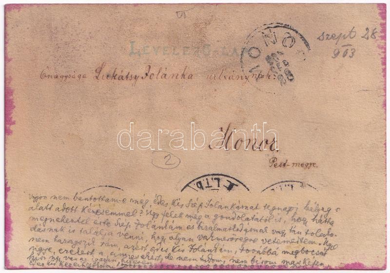 1903 Budapest VI. Párisi nagy áruház égése - Image 2