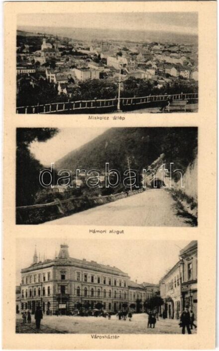 Miskolc, Hámori alagút, Városház tér