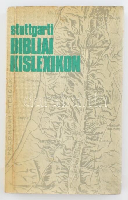 Stuttgarti Bibliai Kislexikon. Ford.: Sántha Máté. Eisenstadt, 1974, Prugg-Verlag, 331 p. Kiadói papírkötés, kissé sérült borítóval.