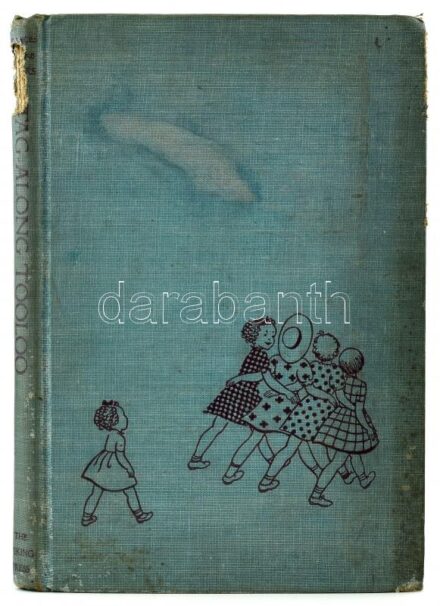 Frances Clarke Sayers: Tag-Along Tooloo. Illustrated by Helen Sewell. New York, 1947, The Viking Press. Angol nyelven. Kiadói egészvászon-kötés, kopott, foltos borítóval, sérült, kissé hiányos gerinccel.