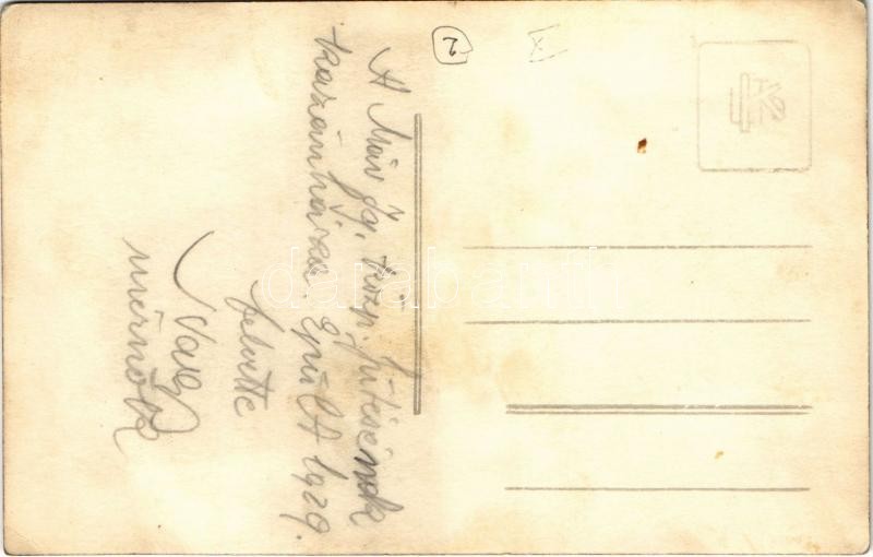 Budapest X. MÁV (Magyar Királyi Államvasutak) Igazgatói központ fűtésének kazánháza munkásokkal, épült 1929-ben. photo (EK) - Image 2