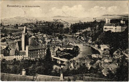 1920 Rozmberk, Rosenberg im Böhmerwalde; (EK)