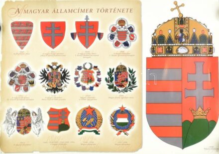 Magyar államcímer plakát + aradi vértanuk reprint plakát 50x70 cm